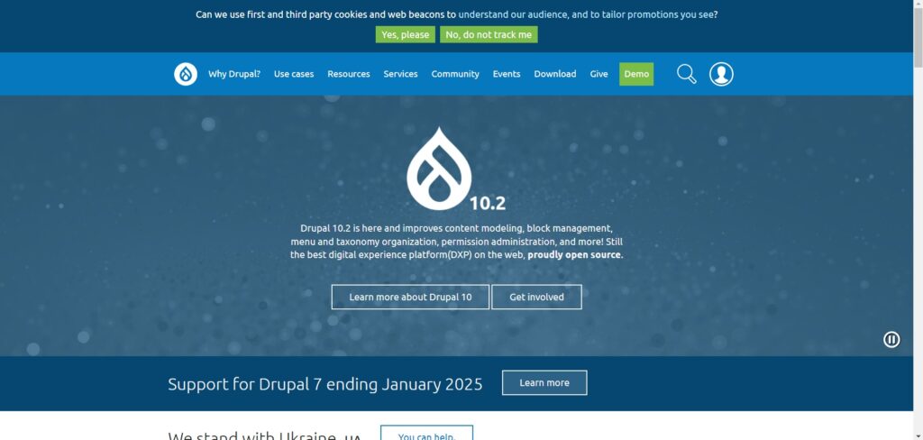 Drupal Website Image