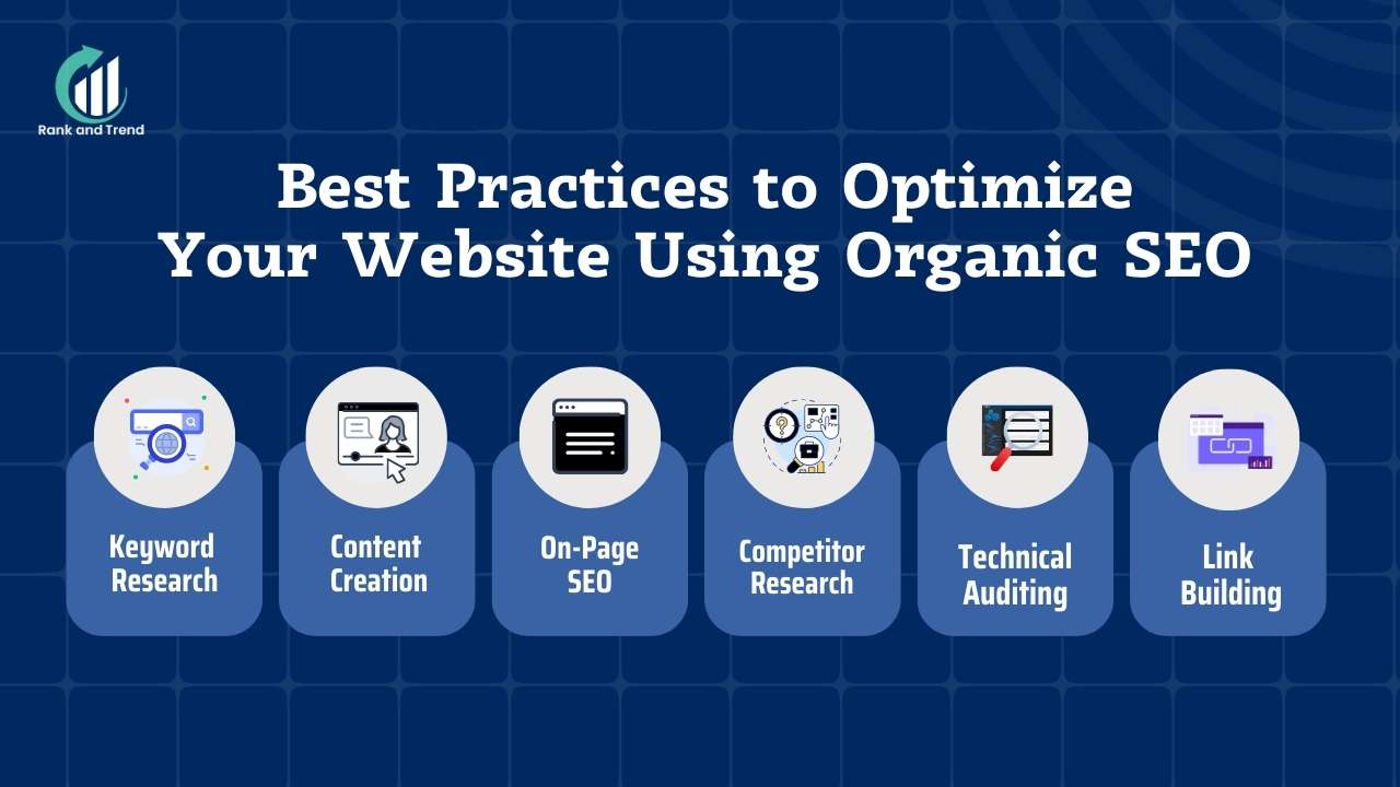 Best practices to optimize your website using organic SEO 
